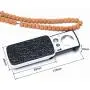 Pocket 30X 60X 90X Magnifier with 2 LED 1 Light Handheld Magnifying Professional Slide Out Protective Glass Loupe for Jewelry Rocks Stamps Coins Watches