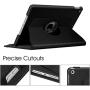 Fintie Rotating Case for New iPad 8th Gen (2020) / 7th Generation (2019) 10.2 Inch - [Built-in Pencil Holder] 360 Degree Rotating Smart Protective Stand Cover with Auto Sleep/Wake, Black