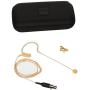 Shure Microflex MX153T/O-TQG Omnidirectional Earset Headworn Microphone, Tan
