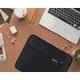 Lacdo 11 Inch Chromebook Case Laptop Sleeve for MacBook Air 11.6-inch, Surface Pro X 7 6 5, 11.6'' Samsung HP Acer Chromebook R11 Asus C202 C330 Protective Notebook Tablet Bag, Water Resistant, Black