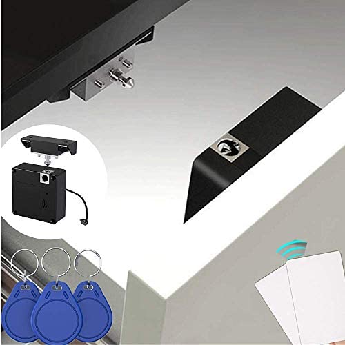 RFID Electronic Cabinet Lock Hidden DIY Electronic Induction Lock for Wooden Cabinet Locker Drawer Cupboard Letter Box