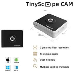 TinyScope Mobile Microscope, Make Your Phone be a Portable Microscope, Mini Pocket Microscope Compatible with Android Windows