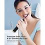 Fairywill PRO Electric Toothbrush, Ultra-Sonic Power Whitening Toothbrush with 5 Modes, Wireless Charging and Smart Timer, 8 Brush Heads with A Chargeable Travel Case