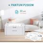 Wireless Black and White Laser Printer with Mobile Printing for Home Use and School Student, Pantum P2502W
