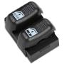 DNA Motoring WSW-010 Factory Style Driver Side Master Power Window Lifter Switch, Black