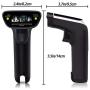 Symcode Barcode Scanner,USB Wired Handheld Laser Bar Code Scanner Reader Black