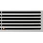 DELTA ELECTRONICS (AMERICAS) LTD. BreezSlim SLM80 80 CFM Exhaust Bath Fan, Silver