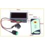 WSDMAVIS 1 Pcs DC Motor Speed Controller Regulator DC 6-30V PWM Speed Controller 12V/24V LED Display with IR Remote