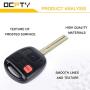 OCPTY 1X Uncut Keyless Entry Remote Control Key Fob Transmitter Replacement for 1999-2003 Lexus RX300 ADP12548701S N14TMTX-1