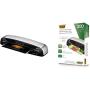Fellowes 5736606 Laminator Saturn3i 125, 12.5 inch, Rapid 1 Minute Warm-up Laminating Machine, with Laminating Pouches Kit & Thermal Laminating Pouches, Letter Size Sheets, 5mil, 200pk