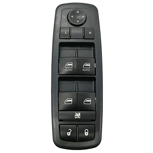 Amrxuts 4602863AB Power Window Control Switch for 2009-2012 Dodge Ram 1500, 2500, 3500 4602863AD 4602863AB 4602863AC