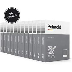 Polaroid Originals Black & White Film for 600, 12 Pack, 96 Photos (6091)