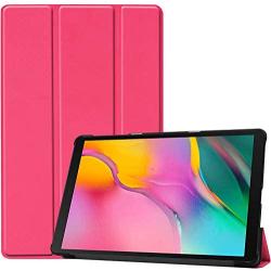 ProCase Galaxy Tab A 8.0 2019 Case T290 T295, Slim Light Cover Trifold Stand Hard Shell Folio Case for 8.0 inch Galaxy Tab A 2019 Without S Pen Model SM-T290 (Wi-Fi) SM-T295 (LTE) –Magenta