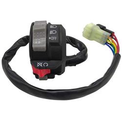 M MATI Left Handlebar Switch Control Start Engine Run Off Headlight for Yamaha ATV YFZ450 2004-2005 5TG-83973-09-00