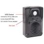 Replaceable Voice PIR Infrared Motion Sensor Scream Box Speaker with USB Download Function Halloween Christmas MP3 Music Horror Joy Voice Audio Speaker
