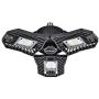 Retinabc, Black, LED Ceiling Lights Deformable 60W 6000LM 6000K for Garage (No Motion Activated) …