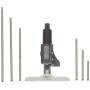Fowler Full Warranty IP54 Absolute Electronic Depth Micrometer, 54-225-456, 0-6'' Measuring Range, 0.00005''/.001mm Resolution, 0.00016'' Accuracy, 0.176'' Rod Diameter