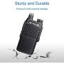 Retevis RT47 Walkie Talkies for Adults, IP67 Waterproof Two Way Radios Long Range, Rechargeable 2 Way Radios with Speaker Mic (4 Pack)