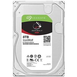Seagate IronWolf 8TB NAS Internal Hard Drive HDD – 3.5 Inch SATA 6Gb/s 7200 RPM 256MB Cache for RAID Network Attached Storage – Frustration Free Packaging (ST8000VN004) (ST8000VNZ04/N004)