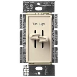 Lutron S2-LFSQ-AL Standard Switches Electrical Distribution Product, Almond