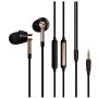 1MORE Triple Driver In-Ear Earphones Hi-Res Headphones with High Resolution, Bass Driven Sound, MEMS Mic, In-Line Remote, High Fidelity for Smartphones/PC/Tablet - Gold