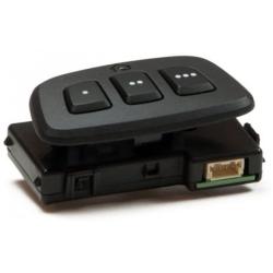 HomeLink 60-HMLKV5BLK Wireless Garage Door Opener Control System for Car Headliner or Sun Visor: Black