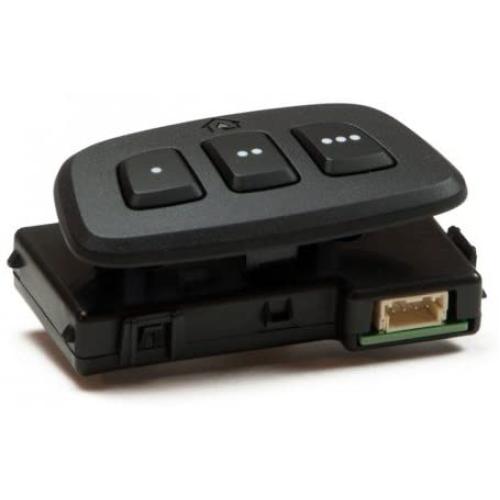 HomeLink 60-HMLKV5BLK Wireless Garage Door Opener Control System for Car Headliner or Sun Visor: Black