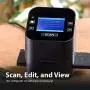 Magnasonic All-In-One Film & Slide Scanner, High Resolution 22MP, Converts 35mm/110/126/ Super 8/8mm Film & 135/110/126 Slides into Digital JPEG, 2.4'' LCD Screen, Built-in Memory, Fast Scanning (FS52)