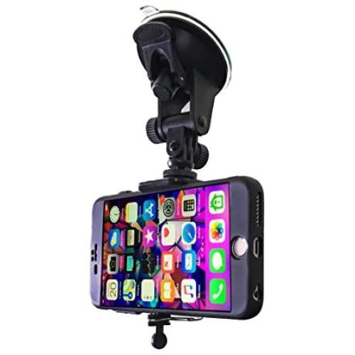 Car Phone Mount - Cell Phone Holder for Car Windshield Compatible with iPhone X XS Max XR 8 Plus 7 Plus 6S Plus 6 Plus SE Samsung Galaxy S9, S8, S8 Plus, Note 8, S7, S6, S5, Google Pixel XL by DaVoice Car Phone Mount - Cell Phone Holder for Car Windshield Compatible with iPhone X XS Max XR 8 Plus 7 Plus 6S Plus 6 Plus SE Samsung Galaxy S9, S8, S8 Plus, Note 8, S7, S6, S5, Google Pixel XL by DaVoice