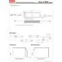 MEAN WELL HLG-150H-36A LED Driver Single Output Switching Power Supply, 150 Watt 36V @ 4.20A A Model, 150W
