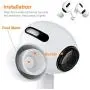 Link Dream 12 Pieces Replacement Ear Tips for AirPods Pro Silicon Ear Buds Tips with Portable Storage Box (White)