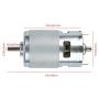 775 DC Motor DC 12V - 24V Max 10000RPM - 20000RPM Ball Bearing Large Torque High Power Low Noise Gear Motor Electronic Component Motor 2pcs