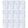 GE Personal Security Window/Door, 12-Pack, DIY Protection, Burglar Alert, Magnetic Sensor, Off/Chime/Alarm, Easy Installation, Ideal for Home, Garage, Apartment, Dorm, RV and Office, 45989, White GE Personal Security Window/Door, 12-Pack, DIY Protection, Burglar Alert, Magnetic Sensor, Off/Chime/Alarm, Easy Installation, Ideal for Home, Garage, Apartment, Dorm, RV and Office, 45989, White