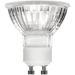 Light Blue (10 Pack) GU10 MR16 LED 5-Watt, (50W Equivalent) Dimmable, 3000K Soft White, Actual Halogen Size, 400 Lumens, 36° LED Spot Light, GU10 Base