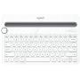 Logitech Bluetooth Multi-Device Keyboard K480 – White – for Windows and Mac Computers, Android and iOS Tablets and Smartphones