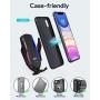 Wireless Car Charger, 10W Qi Fast Charging Auto-Clamping Car Mount Air Vent Phone Holder for iPhone 12 Series/ 11/11 Pro/ 11Pro Max/Xs Max/XS/XR/X/ 8/8P, Samsung S20 /S10 /S9 /S8 /Note10 /Note9