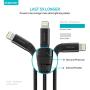 iPhone Charger 6ft (2-Pack), Apple MFi Certified Lightning Cable, Braided Nylon High-Speed iPhone Cable for iPhone 11/11 Pro/11 Pro Max/X/XS/XR/XS Max/8/7/6/5S/SE, AirPods/Pro, iPad Mini/Air - Black
