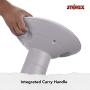 Storex Active Tilt Stool, Ergonomic Seating for Flexible Office Space and Standing Desks, Adjustable 12-24 Inch Height, Gray (00322U01C)