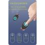 Bluetooth Headphones 5.0, Bluetooth Earbuds with Microphones, Pop Up Auto Pairing, Touch Control, 3D High-Definition Stereo with Noise Reduction, IPX5 Waterproof, Suitable for Android/iOS