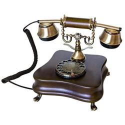 Opis 1921 Cable Model B: The Retro Style Wood and Metal Retro Telephone