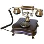 Opis 1921 Cable Model B: The Retro Style Wood and Metal Retro Telephone