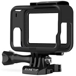 Sametop Frame Mount Housing Case Compatible with GoPro Hero 7 Black, 7 Silver, 7 White, Hero 6 Black, Hero 5 Black, Hero (2018) Cameras