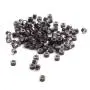 YESURPRISE 1000 Silicone Micro Link Rings 5mm Lined Beads for Hair Extensions Tool Dark Brown