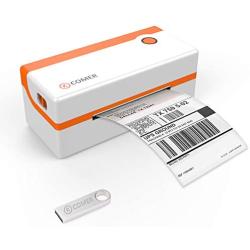 K Comer Thermal Shipping Label Printer [Upgraded] -150mm/s Commercial Grade High Speed Printer for Barcodes, Labels, Mailing,Shipping and More-4x6 Printer