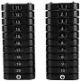 Tangxi Restaurant Pager System, Wireless Calling System,Long Range Paging System with 20 Coaster Pagers and 1 Numeric Keyboard Transmitter for Restaurant Clinic Church Cafe Shop(US 100-240V)
