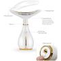 Ms.Ｗ Face Massager Anti Wrinkles, 45℃ ±5℃ Heat High Frequency Vibration Anti Aging Facial Device for Skin Tightening & Lifting, USB Rechargeable, 3 Modes