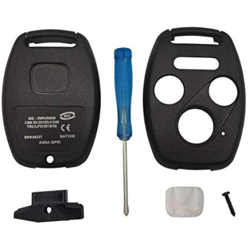 The Best Replacement For Honda 3+1 Buttons Keyless Entry Remote Key Fob Fit for Honda 2003-2012 Accord 2006-2013 Civic EX 2009-2015 Pilot 2005-2006 CR-V