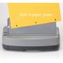 Officemate Heavy-Duty 3-Hole Electric Eco-Punch, 30 Sheet Capacity, Black/Gray/Green (90110)