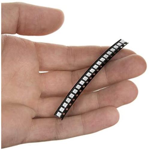 Oznium 20 Pieces of PLCC-2 Surface Mount LEDs, 3528 Size SMD SMT LED - Red