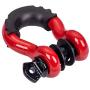 N/N TYT Shackles 3/4'' D Ring Shackle 2 Pack kit (Red - Black)